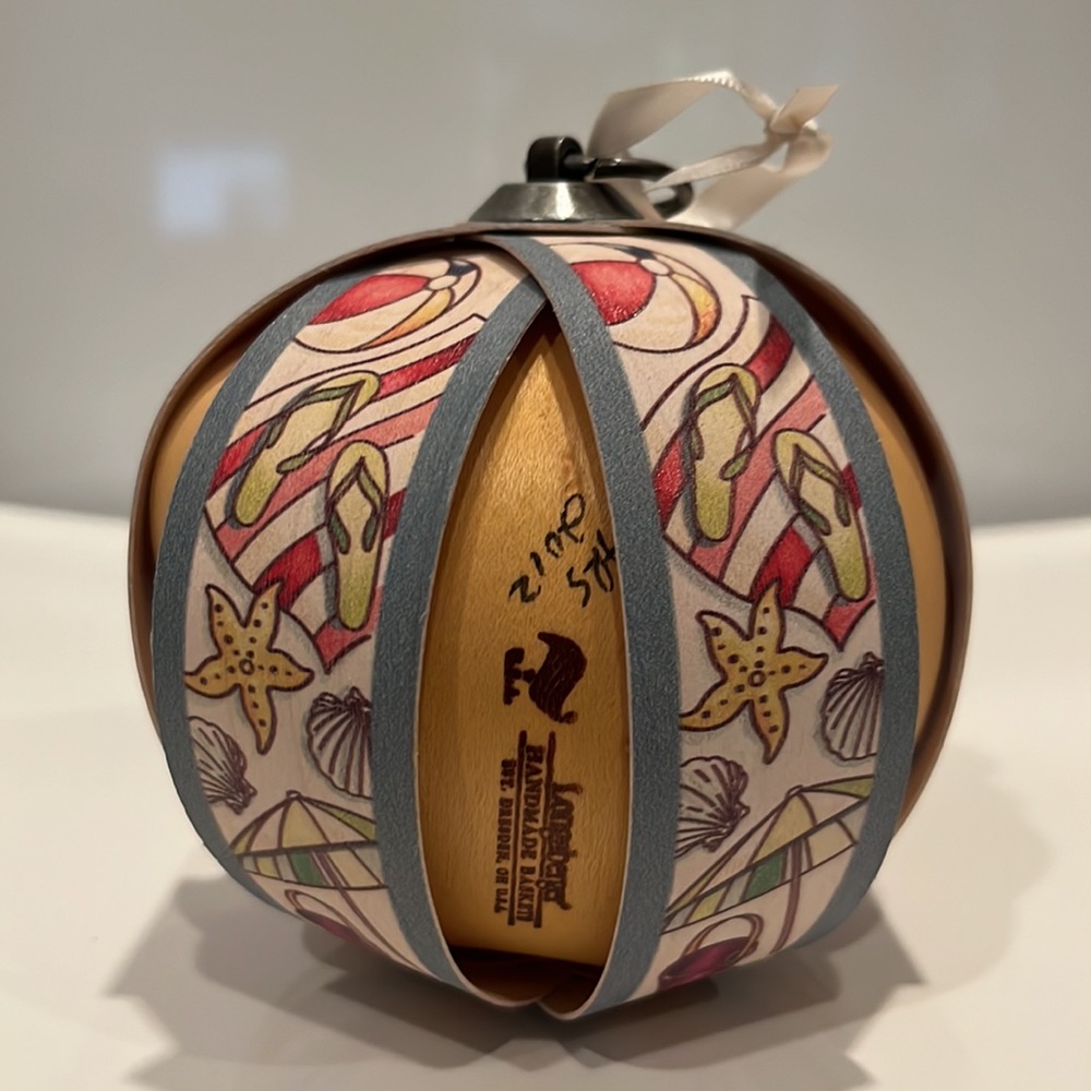Longaberger Ornament - 2012 Beach Ornament NWT and NIB - Picture 10 of 13